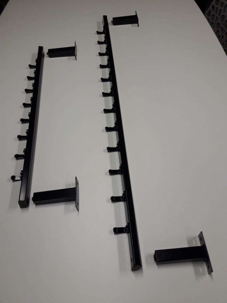 NIEUW: Wand kapstok div maten (zwart aluminium), Wandkapstok, VST, Nieuw, Ophalen of Verzenden