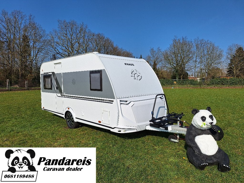 Knaus Sport 450 FU BJ: 2025 MOVER + FIETSENDRAGER + DOUCHE, Schokbreker, Omvormbare zithoek, Rondzit, Bedrijf