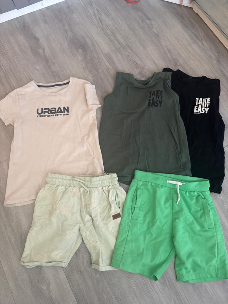 Jongens zomerkleding pakket maat 146/152, Ophalen of Verzenden, Zo goed als nieuw, Maat 146