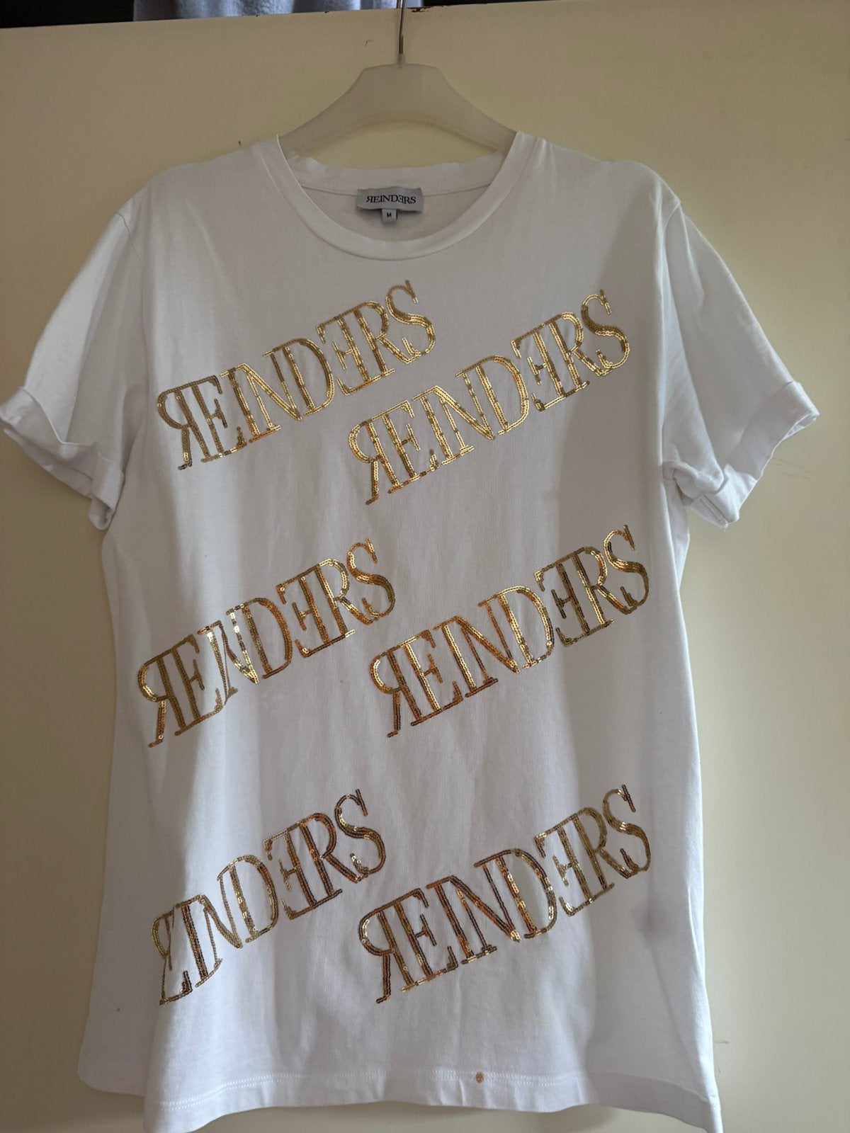 Reinders shirt wit maat M, Maat 38/40 (M), Verzenden, Wit, Zo goed als nieuw