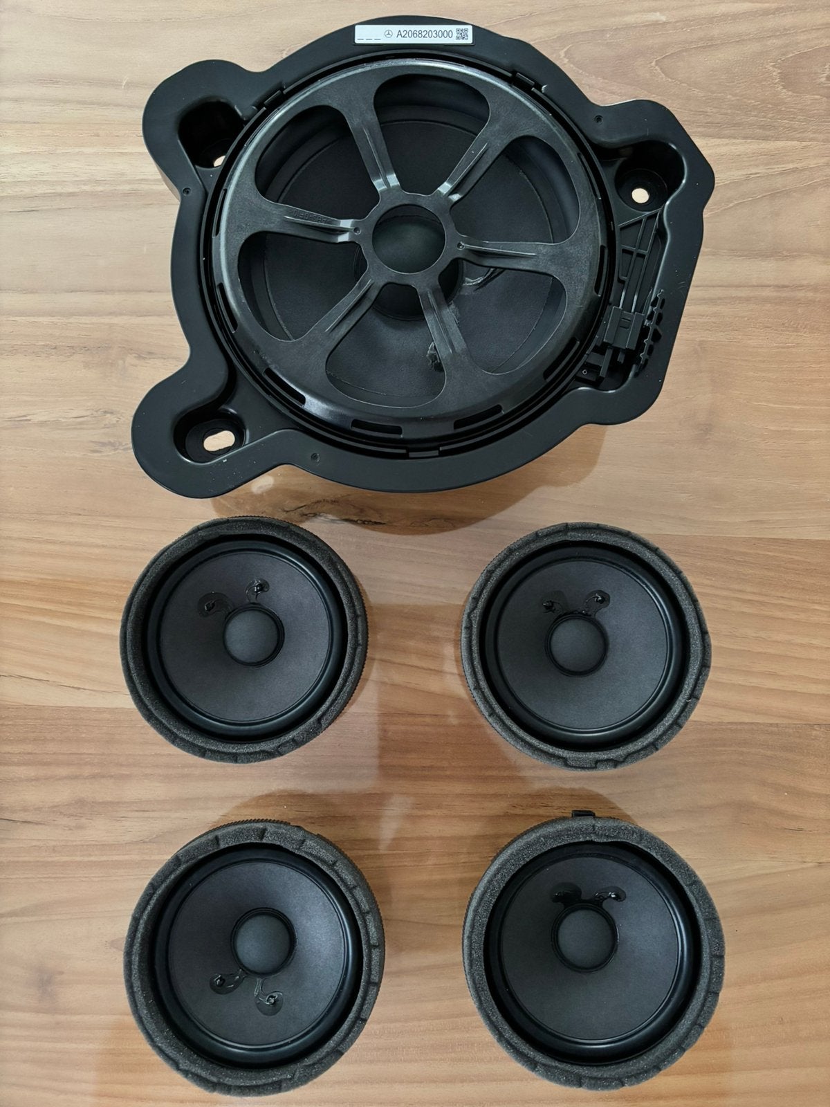 Originele af fabriek speakerset w206 c-klasse, Ophalen of Verzenden, Gebruikt, Mercedes-Benz