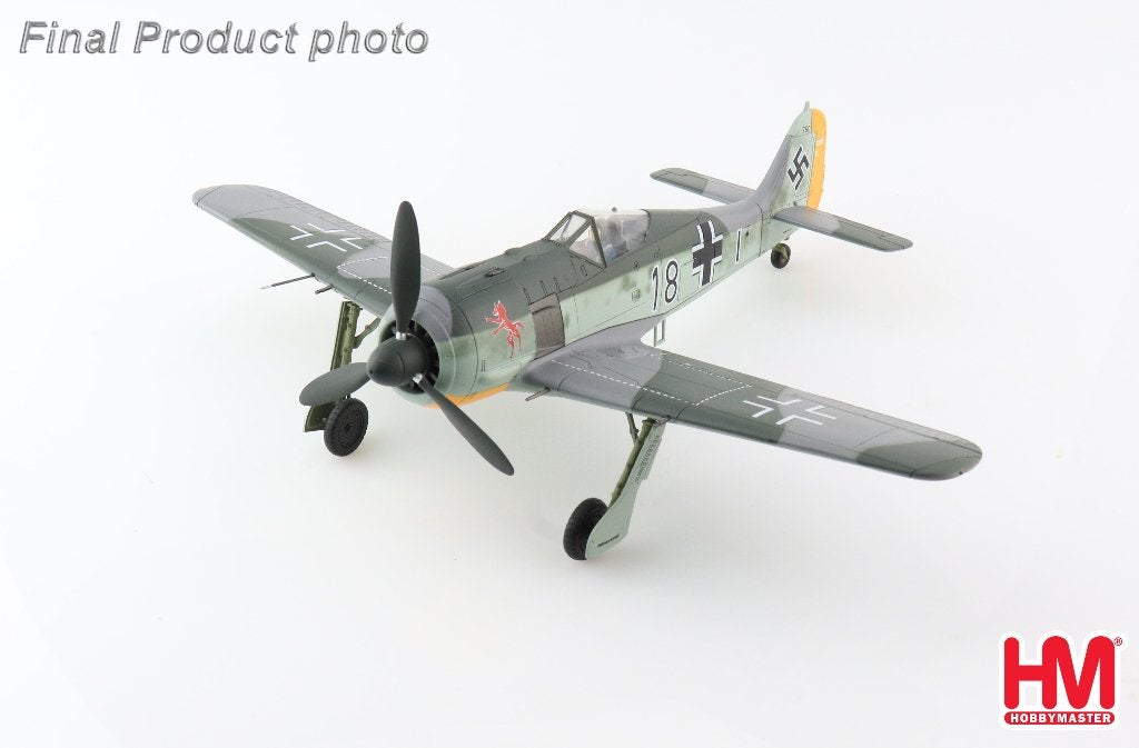 Focke Wulf FW190A-4 JG 2 Richthofen 1943 Hobby Master HA7428, Verzenden, Nieuw, Military-Models VJ Mendelssohnstraße 29 info@military-models-vj.de
