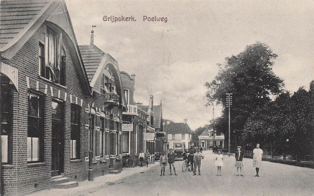 702-429-015 Grijpskerk Poelweg, Verzamelen, Ophalen of Verzenden, Voor 1920, Groningen
