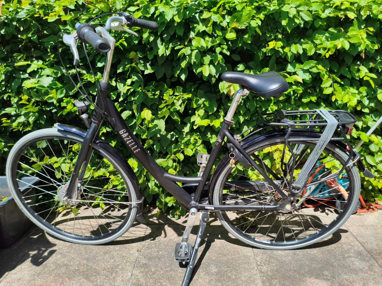 damesfiets Gazelle , zwart, Ophalen