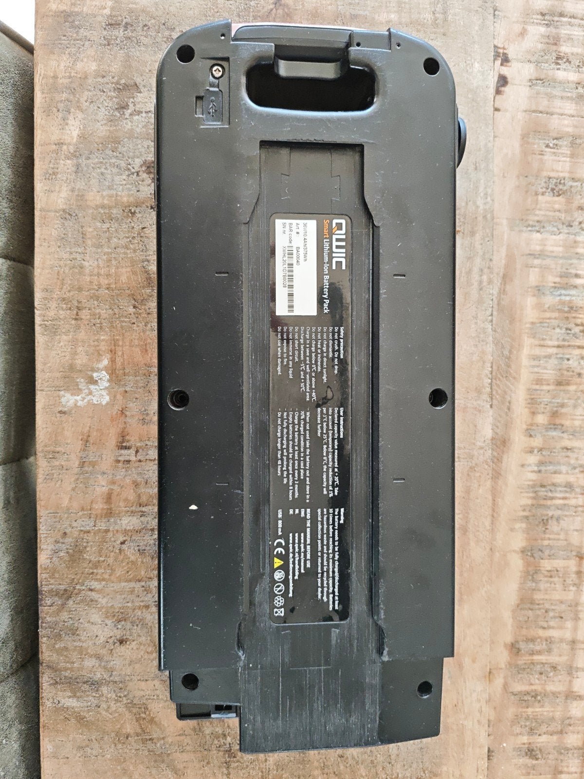 *DEFECT* QWIC Trend Smart Accu E-bike, Gebruikt