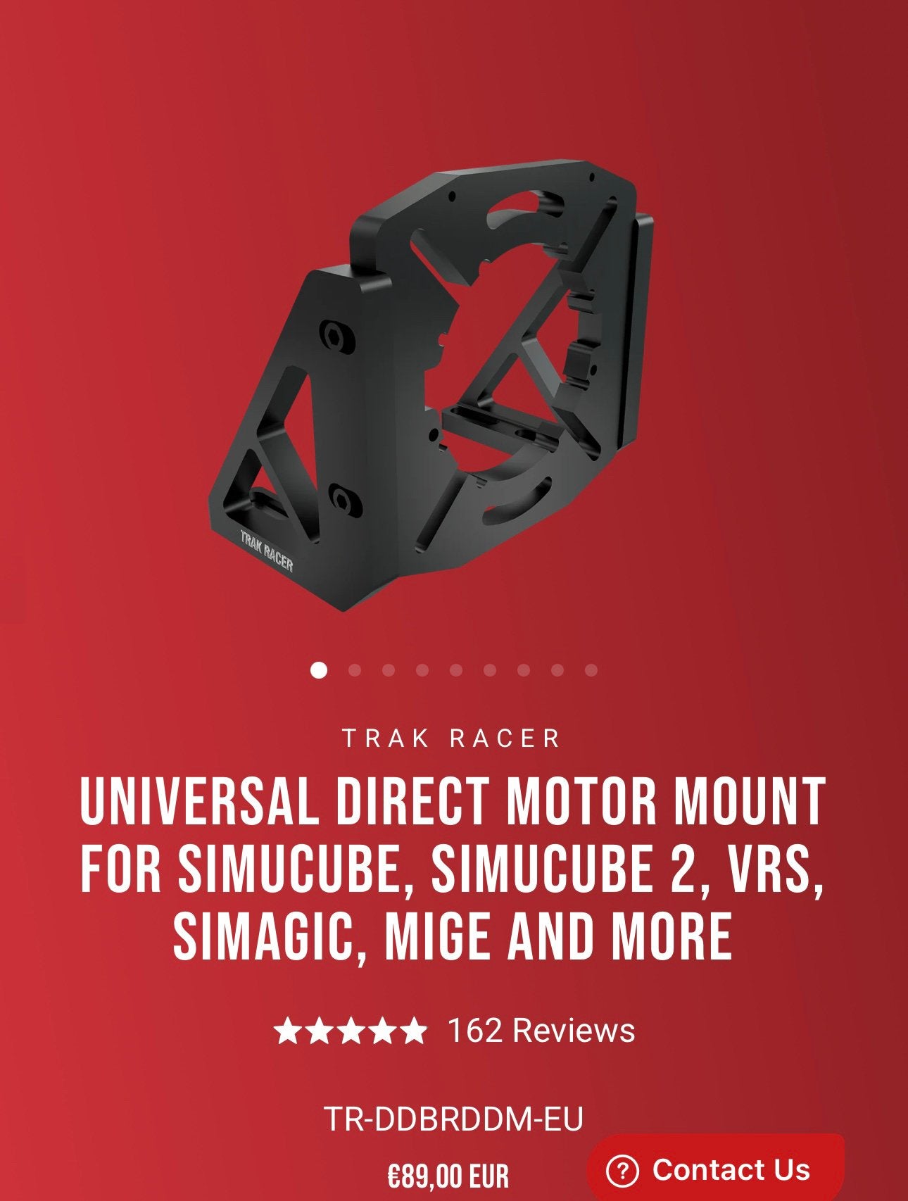 Trakracer direct mount simucube,vrs,simagic, Ophalen, Nieuw