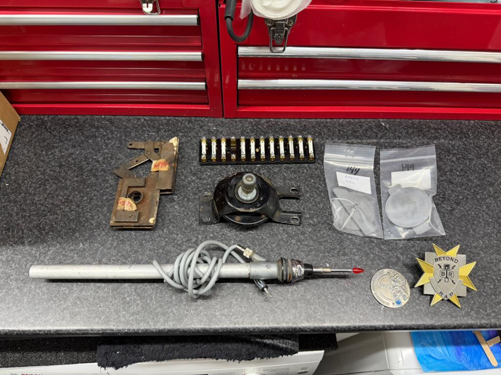 Porsche 356 Hirschmann red tip antenne en meer, Ophalen of Verzenden, Gebruikt, Porsche