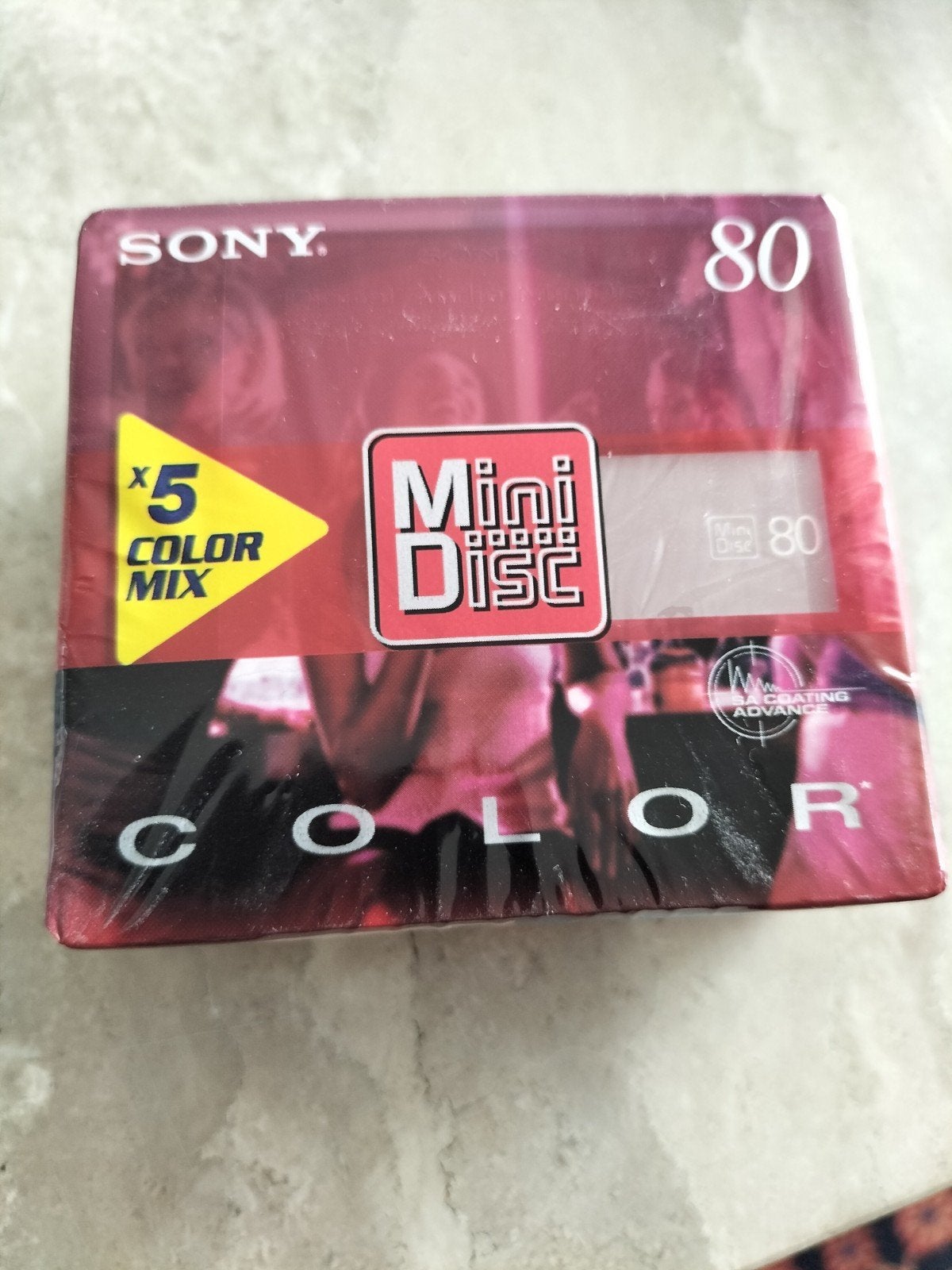 Sony MiniDisc 5MDW80CRX 80 minuten - Nieuw in verpakking, Ophalen of Verzenden, Nieuw in verpakking, Overige typen, Inclusief doosje