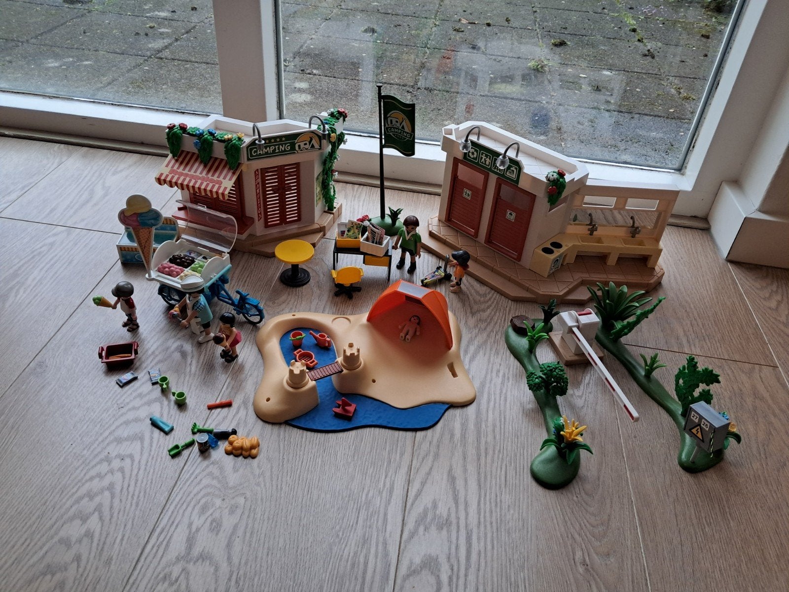 Playmobil Camping, Kinderen en Baby's, Ophalen of Verzenden, Gebruikt