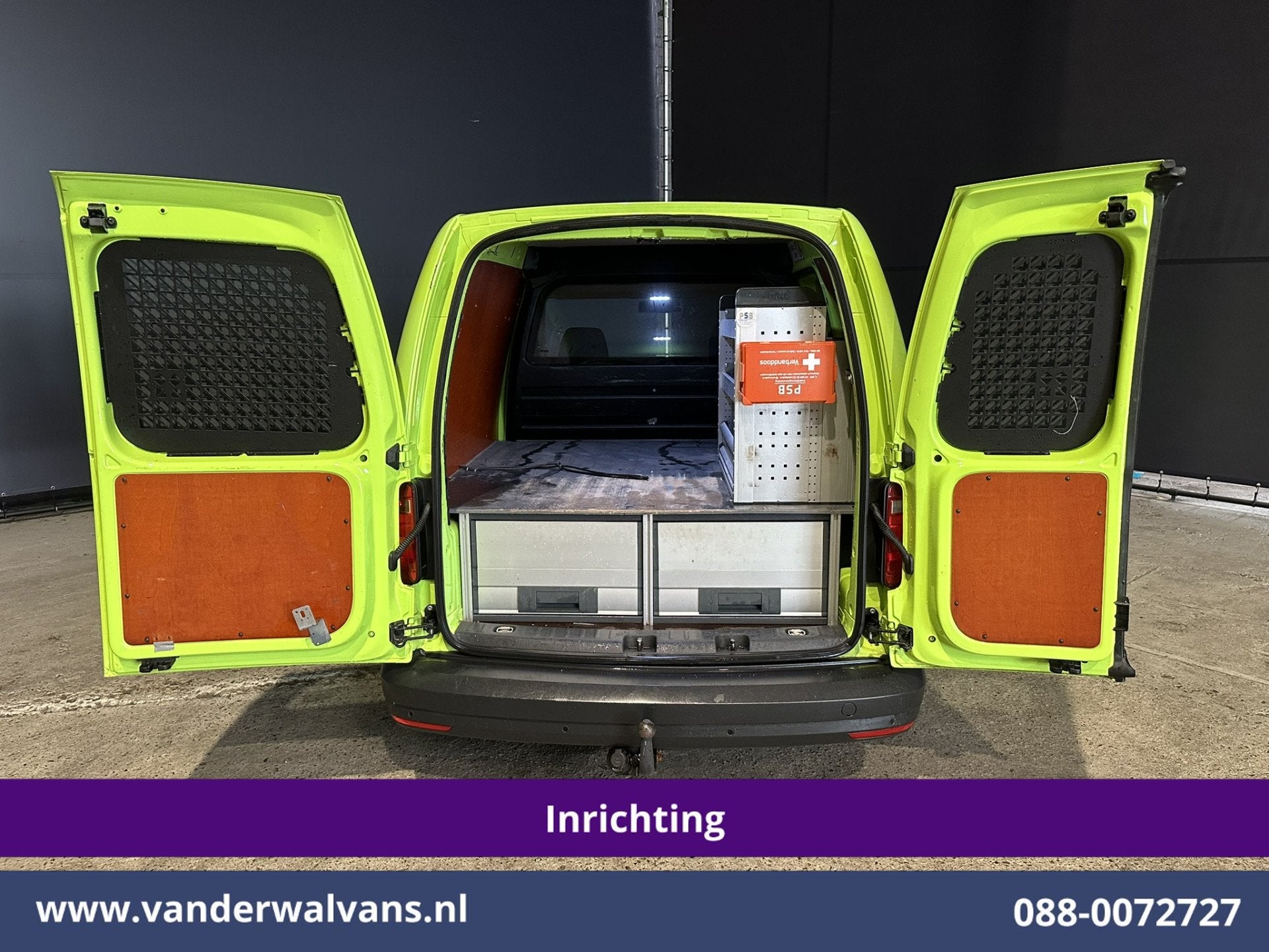 Volkswagen Caddy 2.0 TDI L1H1 Inrichting Euro6 Airco | Navig, Voorwielaandrijving, Dealer onderhouden, Stof, Gebruikt