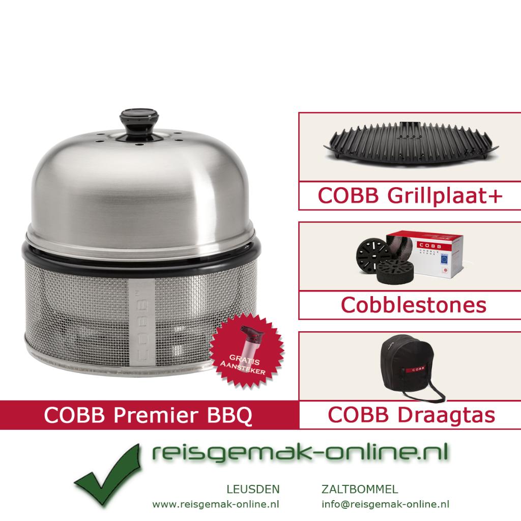 Gratis EXTRA's | COBB Premier Voordeelpakket + Grillplaat, Ophalen of Verzenden, Nieuw, Cobb, Met accessoires