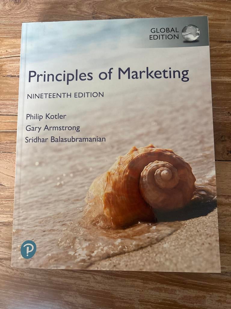Principles of Marketing - Kotler, Armstrong, Balasubramanian, Boeken, Ophalen of Verzenden, Zo goed als nieuw