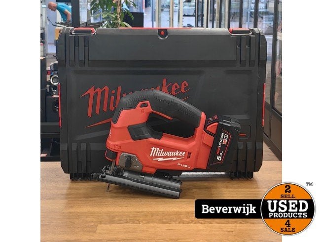 Milwaukee M18 FJS Decoupeerzaag 18v - In Nette Staat, Milwaukee, Zo goed als nieuw, Support@milwaukee.com, Milwaukee Electric Tool Corporation, 13135 W. 
Lisbon Road, Brookfield, WI 53005
USA
