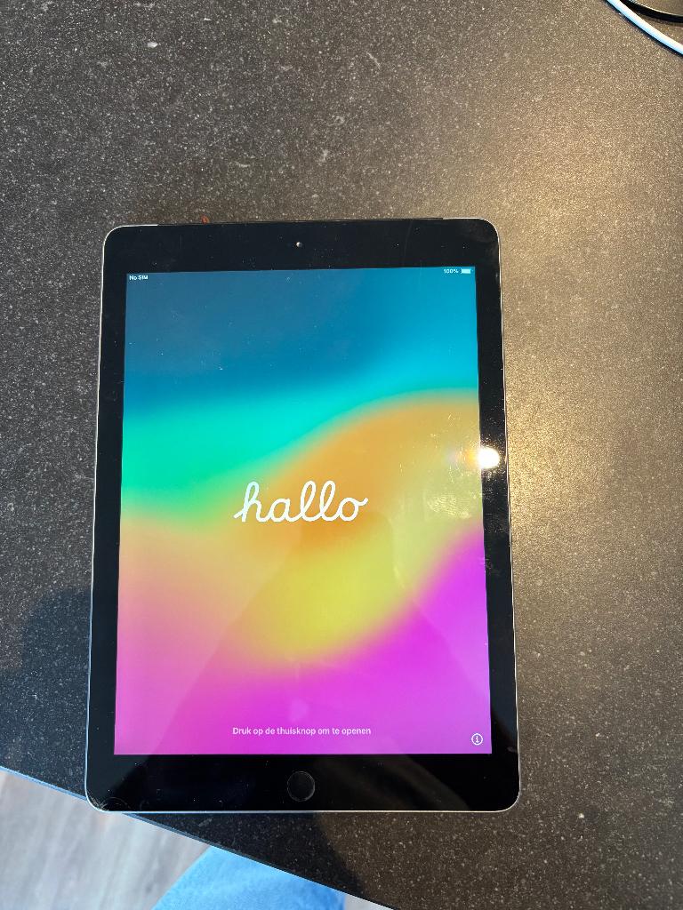 iPad 6e GEN 4G (simkaart) 2018 | 128GB | a1954, Computers en Software, Apple iPads, Gebruikt, Apple iPad, 128 GB, Wi-Fi en Mobiel internet
