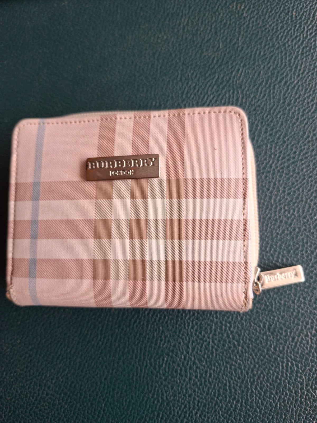 Burberry dames portemonnee rose ruit, Ophalen of Verzenden, Zo goed als nieuw, Roze, Overige merken