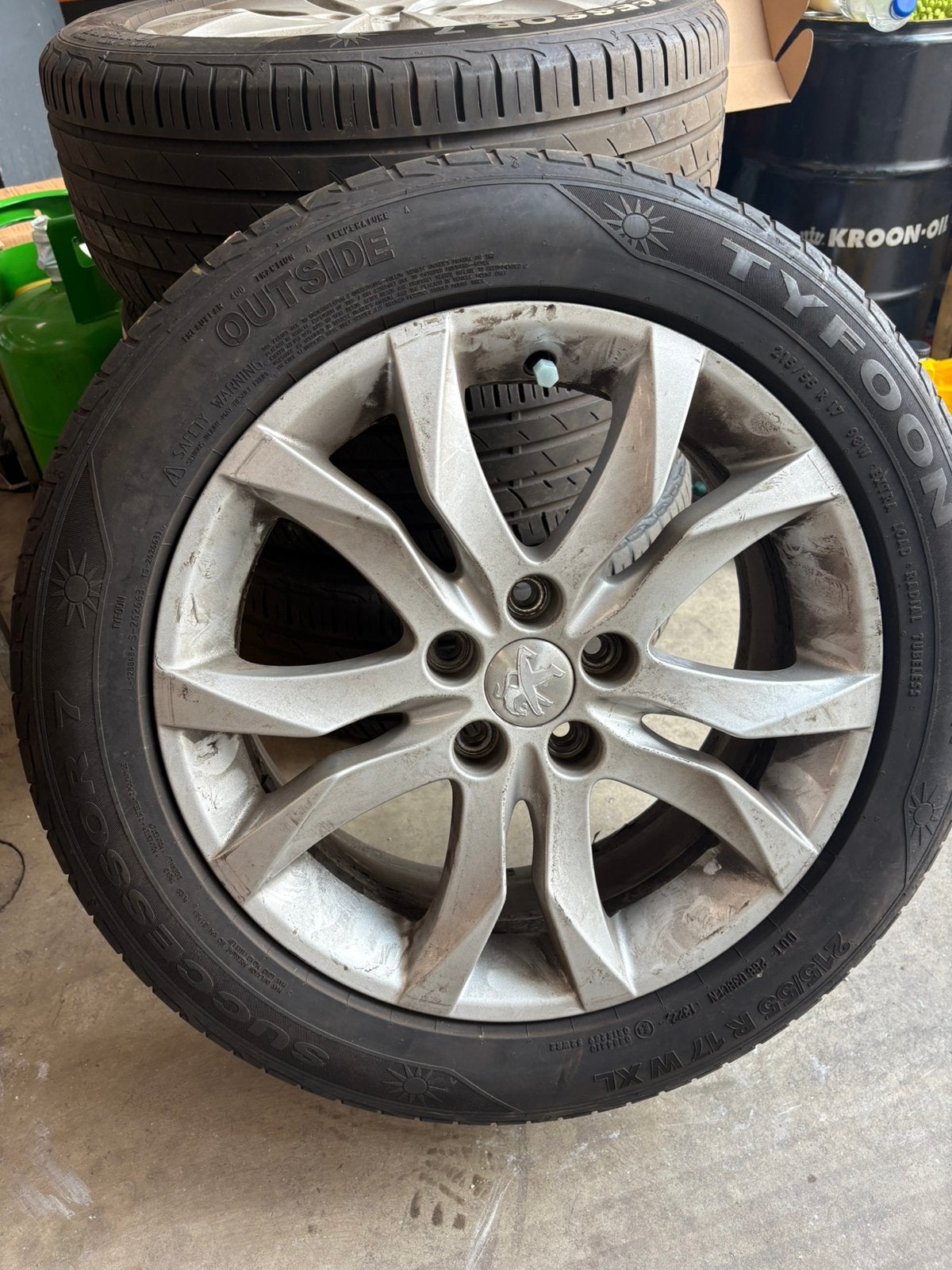 Peugeot velgen 17 inch, Auto-onderdelen, Ophalen of Verzenden