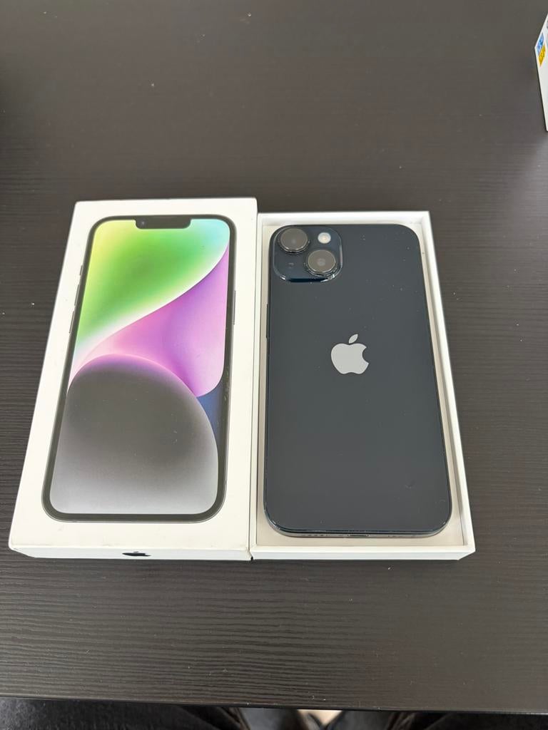 Iphone 14 128GB, 128 GB, Zwart, Ophalen of Verzenden, Zo goed als nieuw
