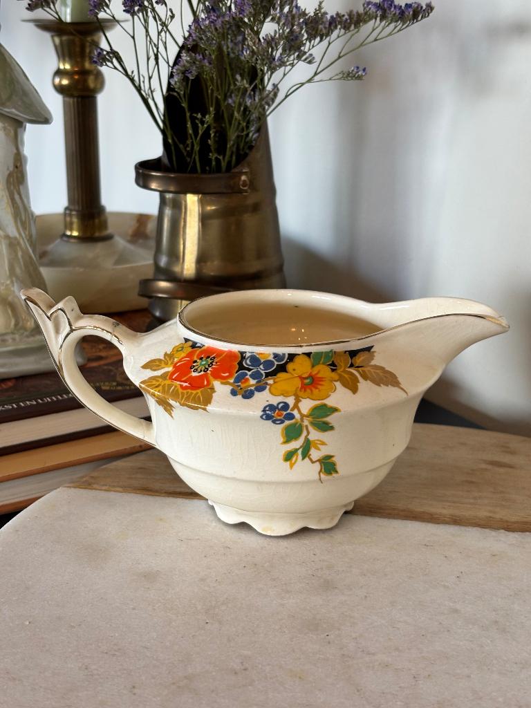 Vintage Roomkannetje Melkkannetje Mosa Maastricht, Antiek en Kunst, Antiek | Servies los, Ophalen of Verzenden