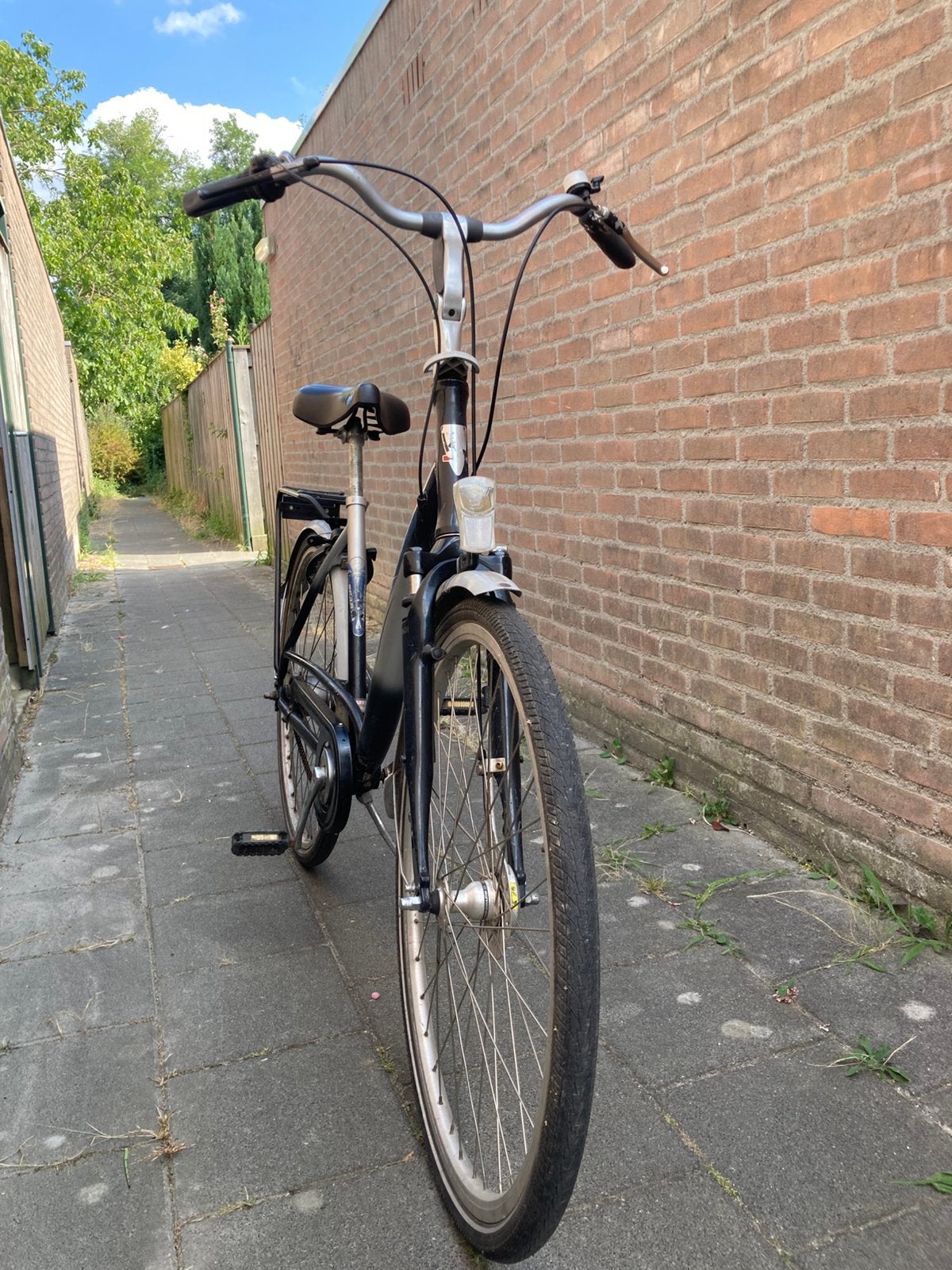 Sparta Damesfiets 3 Versnellingen Verstelbaar Stuur, Ophalen, 24 inch of meer, Gebruikt, Staal