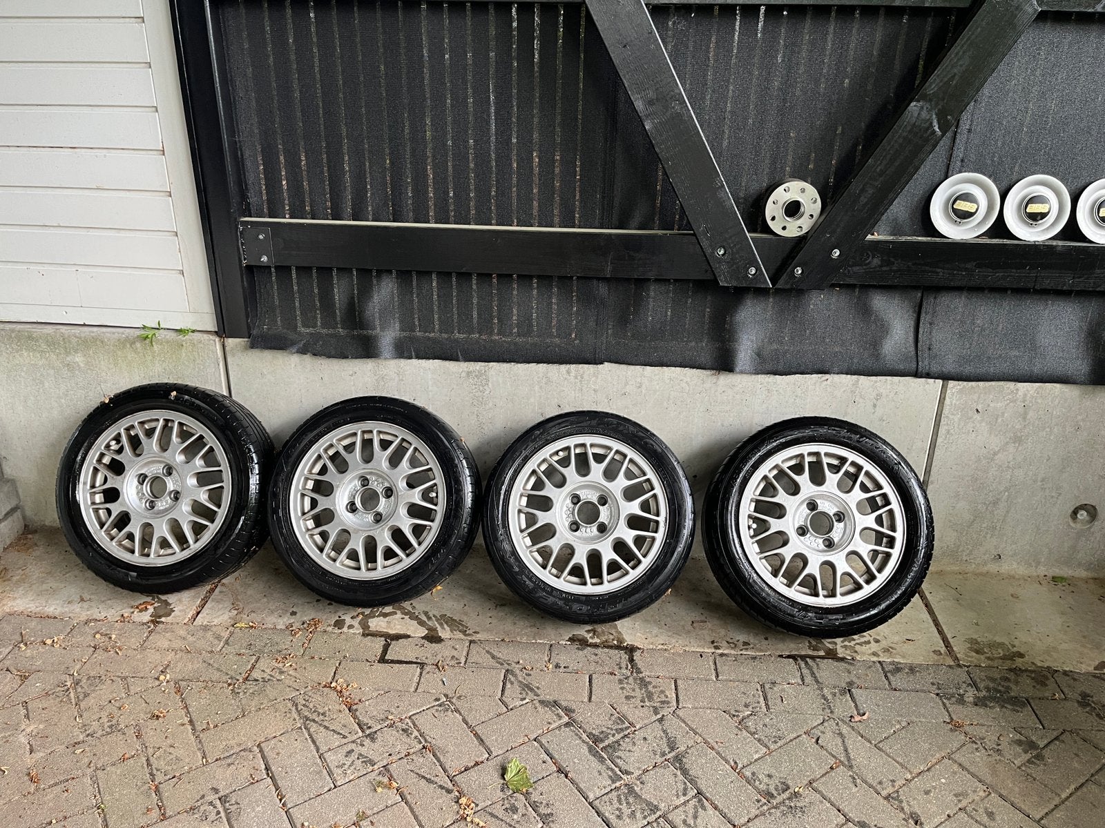 BBS  LICHTMETALEN VELGEN ORIGINEEL VOLKSWAGEN 15" 6J ET 45, Ophalen, Velg(en), 17 inch, Zomerbanden