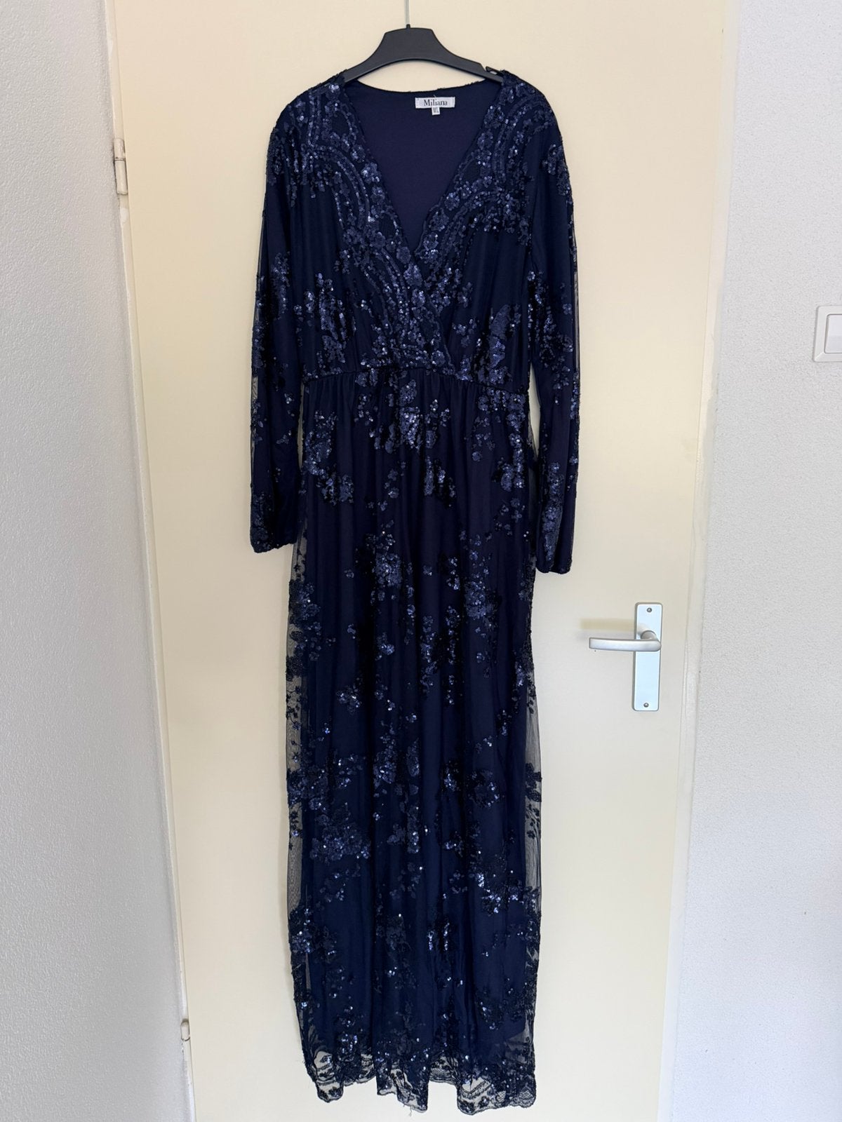 Gala jurk, Kleding | Dames, Maat 38/40 (M), Galajurk, Blauw, Ophalen of Verzenden