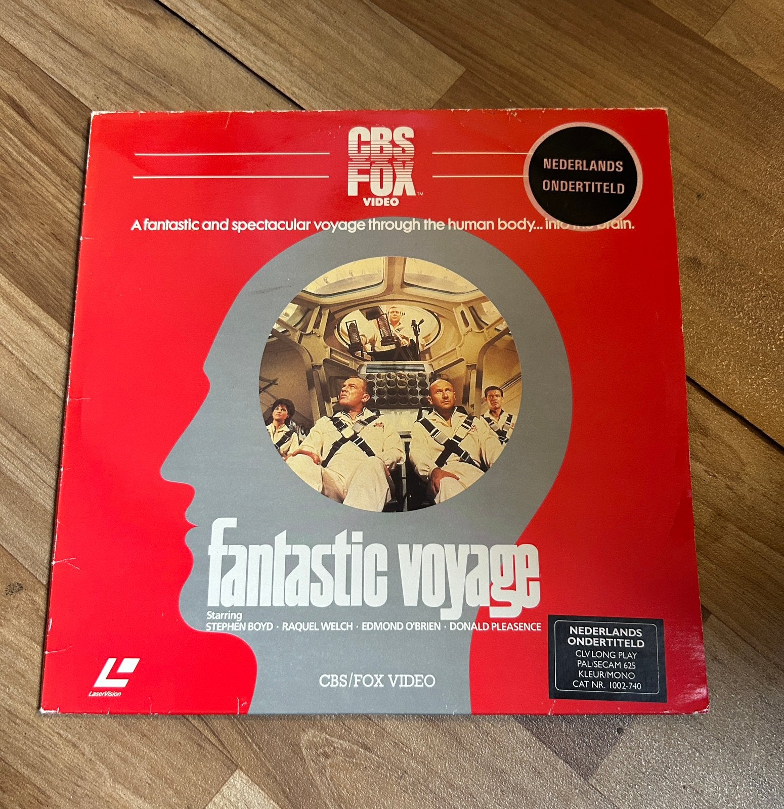 Laserdisc / LaserVision Fantastic Voyage, mooi!, Ophalen of Verzenden, Zo goed als nieuw