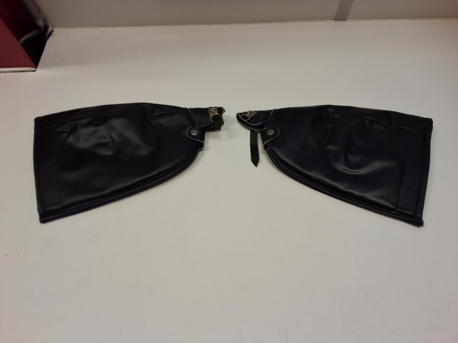 Vintage Zwarte Handwarmers/Moffen, Onbekend, Ophalen of Verzenden, Gedragen