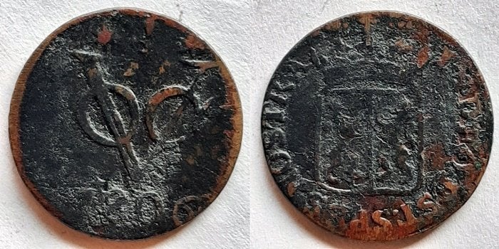 VOC Duit Gelderland 1806, Postzegels en Munten, Verzenden, Vóór koninkrijk, Overige waardes