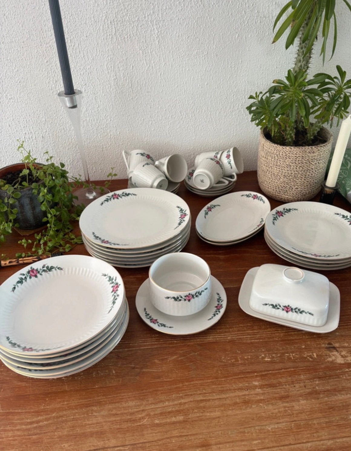 Scherzer Bavaria “Paola” servies, Ophalen, Zo goed als nieuw, Porselein, Compleet servies