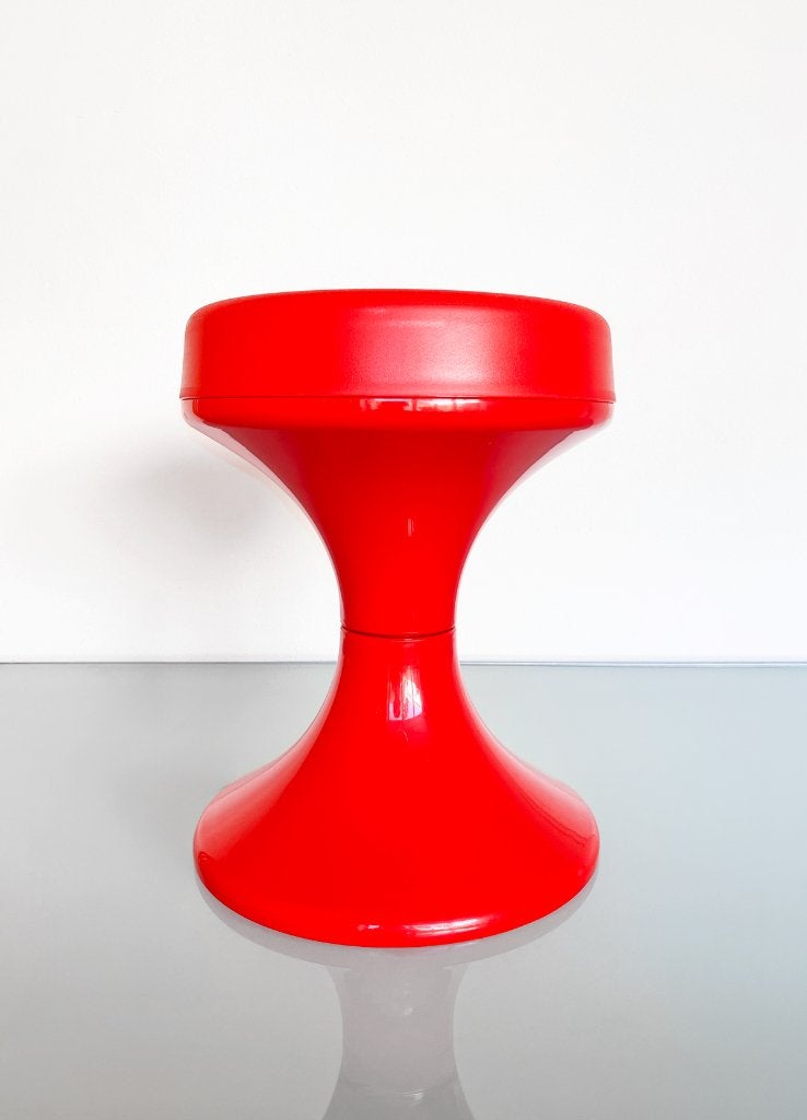 Vintage West Germany Space Age Tulp Krukje, Ophalen of Verzenden, Zo goed als nieuw, Hout