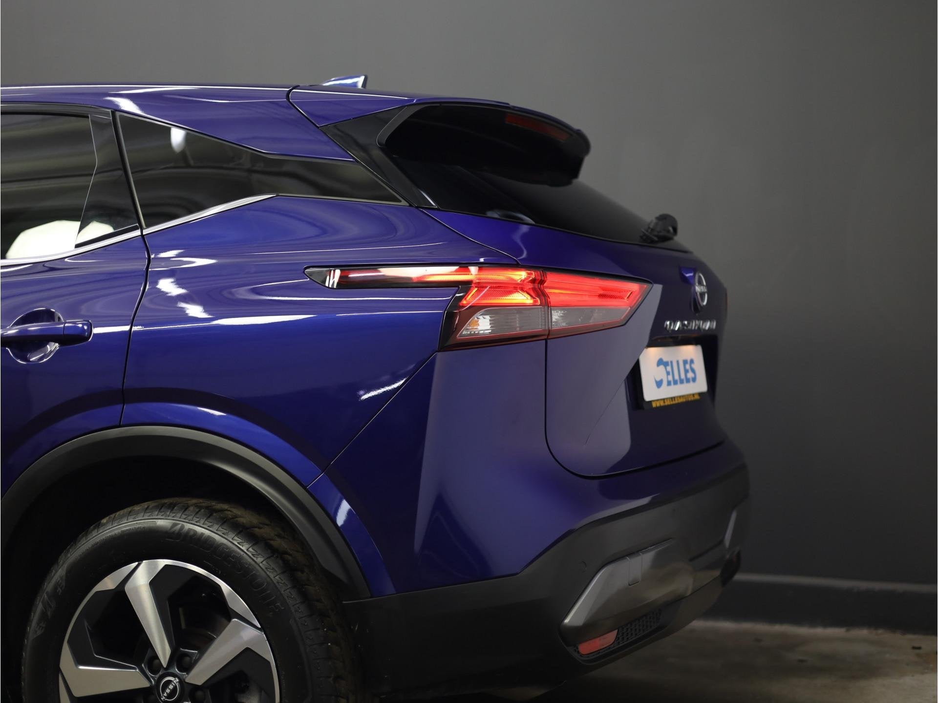 Nissan Qashqai 1.3 MHEV Xtronic N-Connecta | Carplay & Andro, Auto's, Stof, Blauw, Bedrijf, Qashqai
