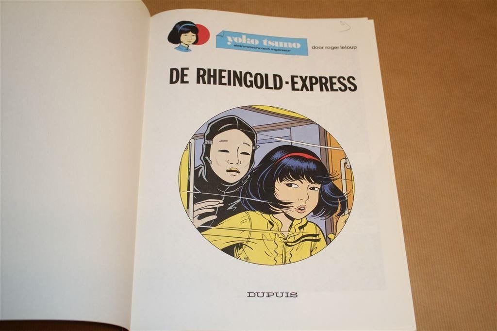 Yoko Tsuno 19. De Rheingold-express., Eén stripboek, Ophalen of Verzenden, Gelezen