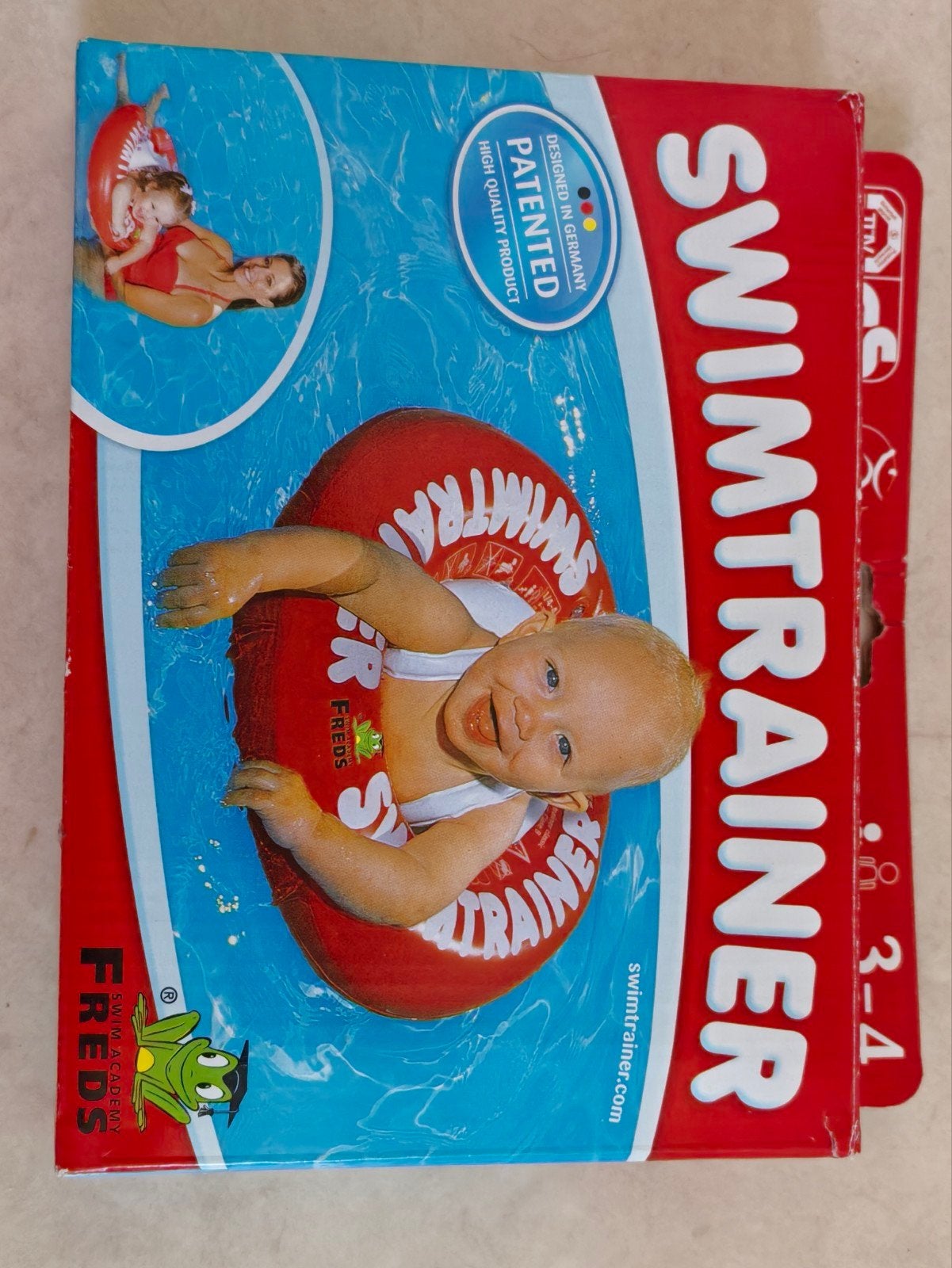 Freds Swimtrainer Classic zwemband tot 4 jaar, Ophalen of Verzenden, Zo goed als nieuw