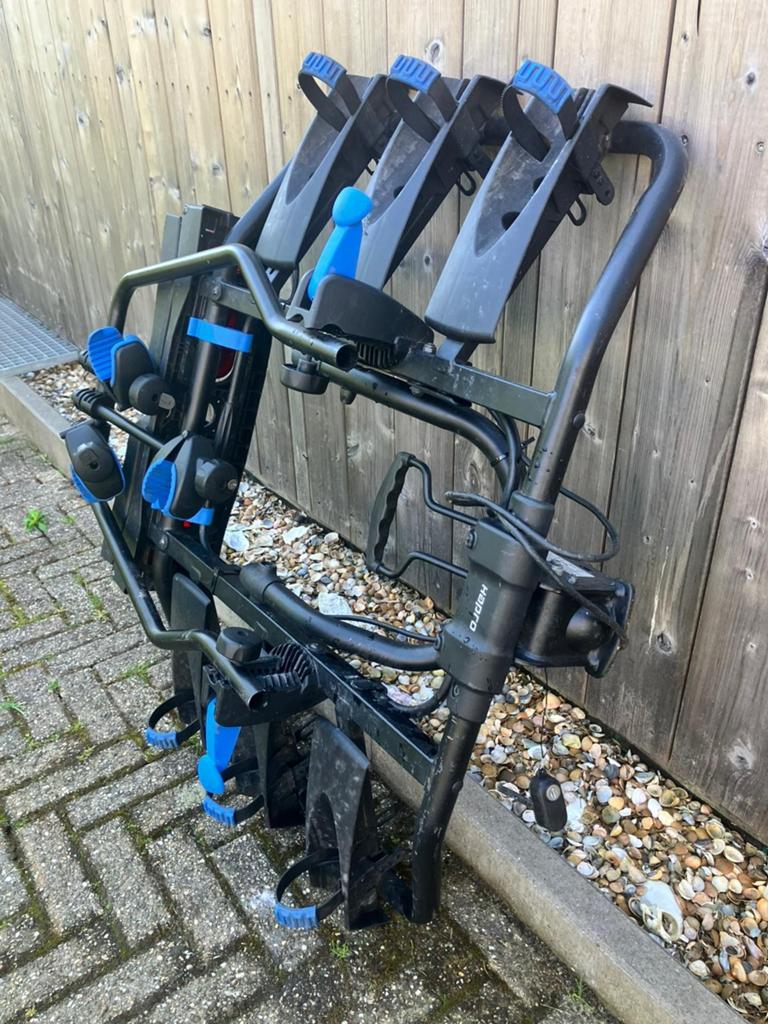 Hapro Trekhaak Fietsendrager voor 3 fietsen, Auto diversen, Ophalen, 3 fietsen of meer, Gebruikt, Trekhaakdrager