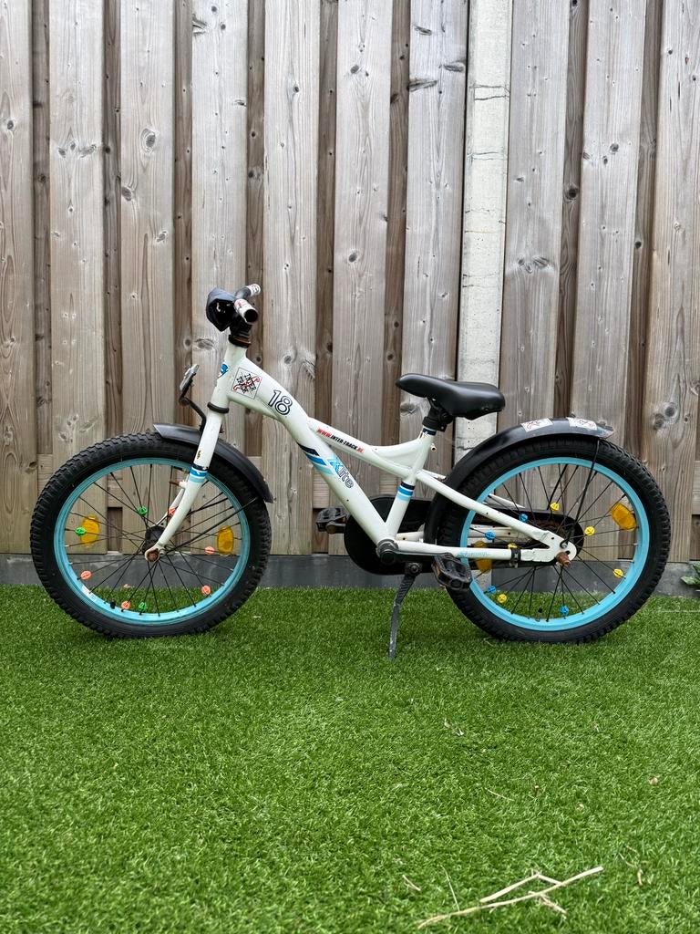 Stoere BMX fiets, onbekend merk, 20 inch wielen, Fietsen en Brommers, Ophalen, Terugtraprem, Gebruikt, Staal