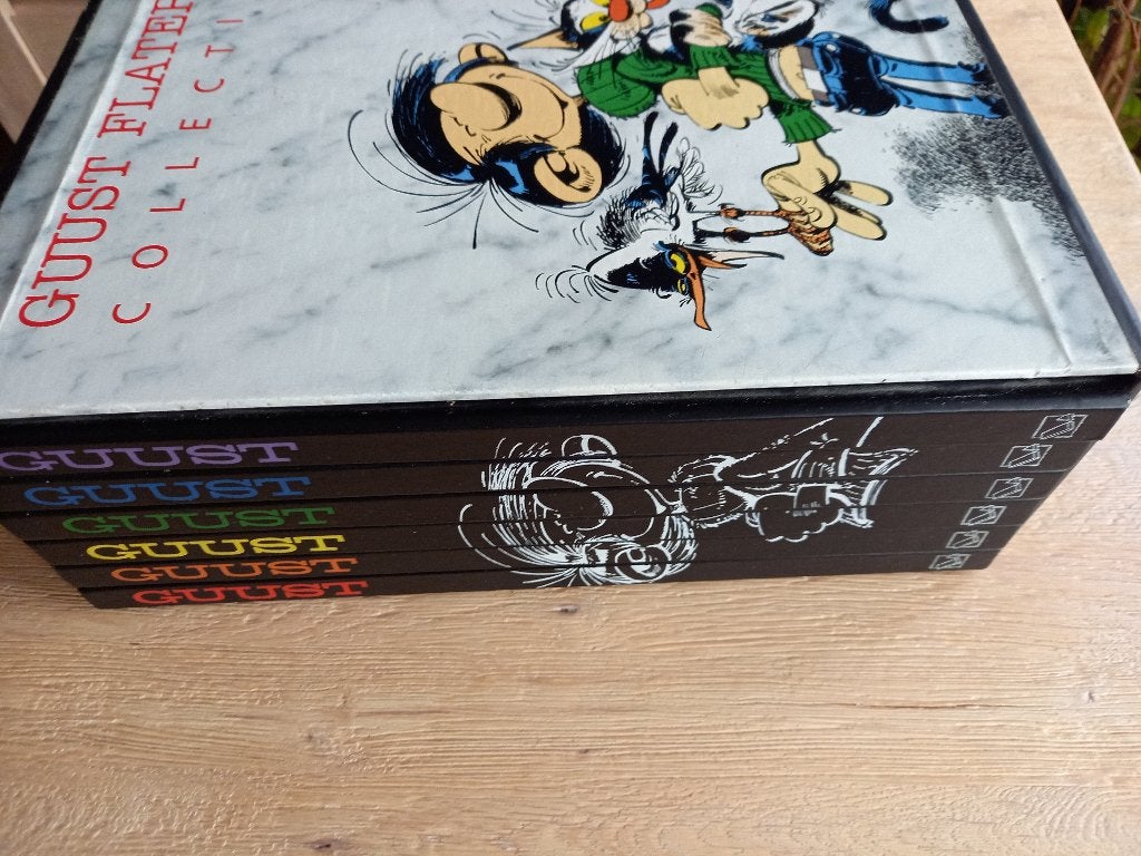 Lecturama: 6-delige Guust Flater collectie (in box), Boeken, Complete serie of reeks, Ophalen of Verzenden, Gelezen