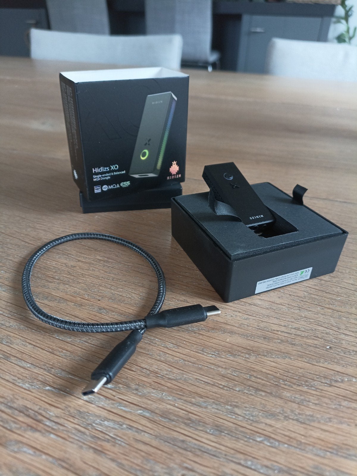 Hidizs XO  Balanced MQA Dongle DAC hoofdtelefoon versterker, Ophalen of Verzenden, Zo goed als nieuw, Overige merken