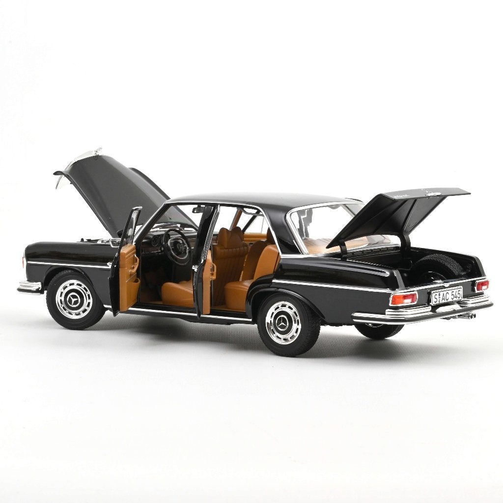Mercedes Benz 280 SE '68 Zwart schaal 1/18 NOREV ref 183360, Verzenden, Nieuw, Auto, Norev