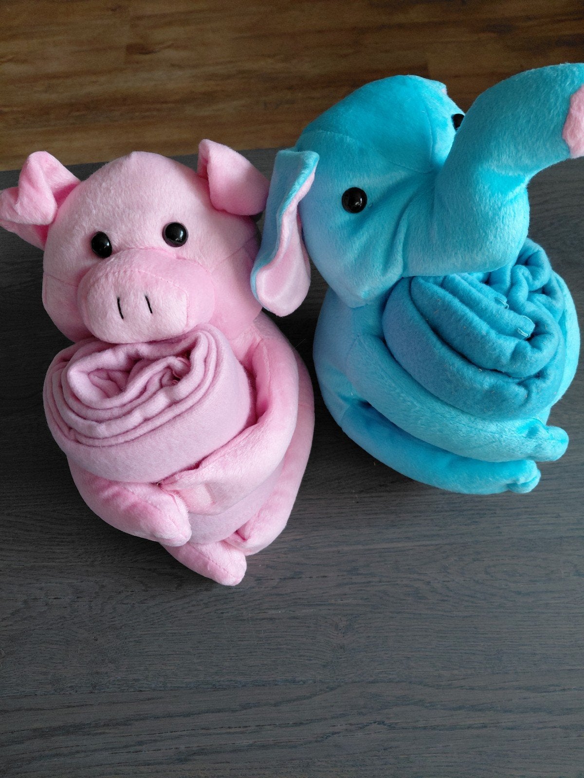 Knuffels met dekentje voor kinderen. Nieuw., Ophalen of Verzenden, Nieuw, Overige typen