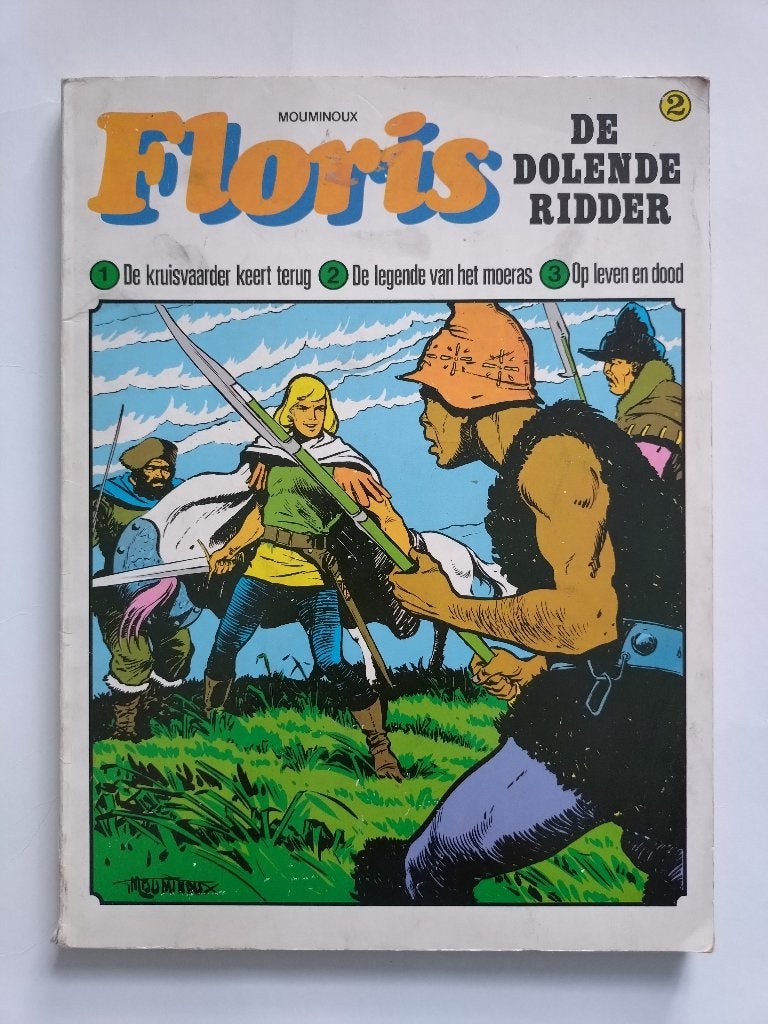 FLORIS  DE DOLENDE RIDDER 2 (1976, Born), Boeken, Stripboeken, Eén stripboek, Ophalen of Verzenden, Zo goed als nieuw, Mouminoux