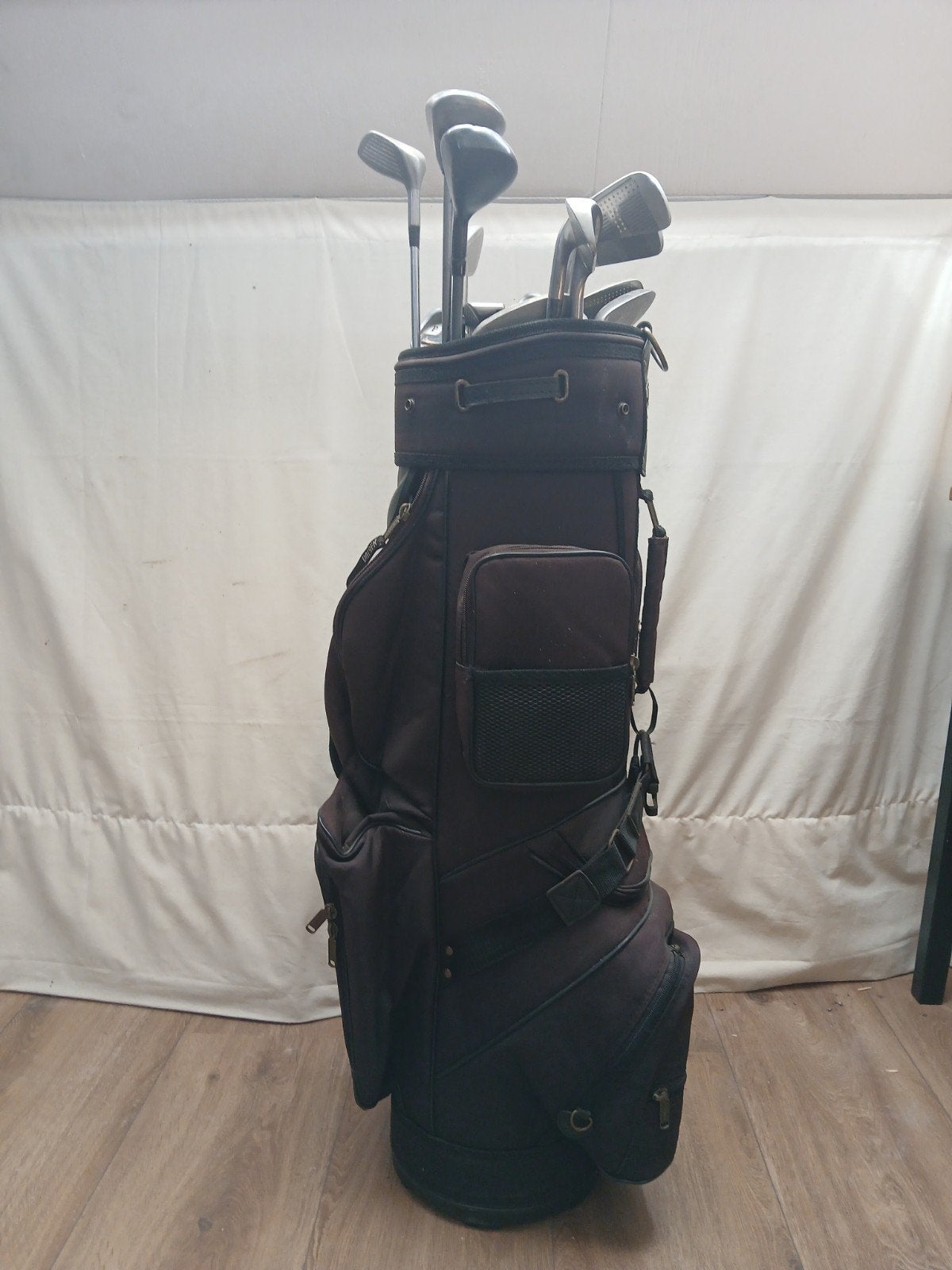 Complete golfset met tas en diverse clubs, Ophalen of Verzenden