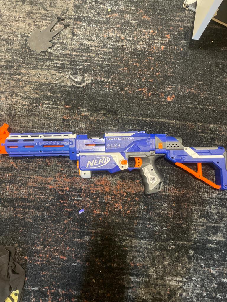 Nerf Retaliator Blaster, Ophalen, Gebruikt