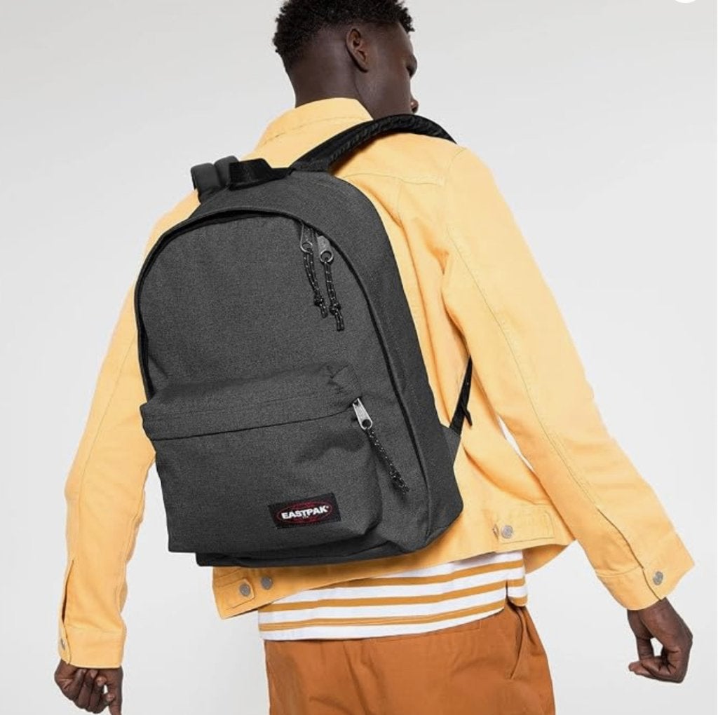 Rugzak Eastpak - Black Denim - voor 13.5 inch laptop, Ophalen of Verzenden, Nieuw, Overige merken