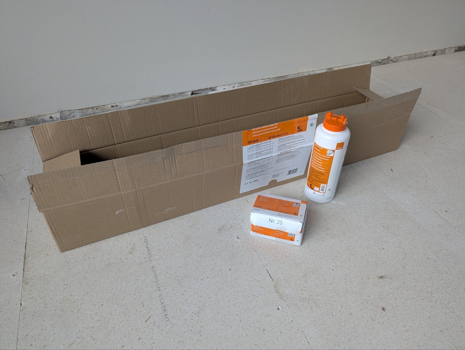 Fermacell vloer | Isolatie strook, lijm en schroeven, Ophalen, Overige materialen, 30 cm of meer, 50 tot 150 cm