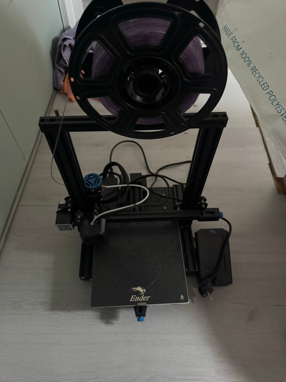Creality Ender 3 V2 3D-printer met filament, Ophalen, Gebruikt, Filament
