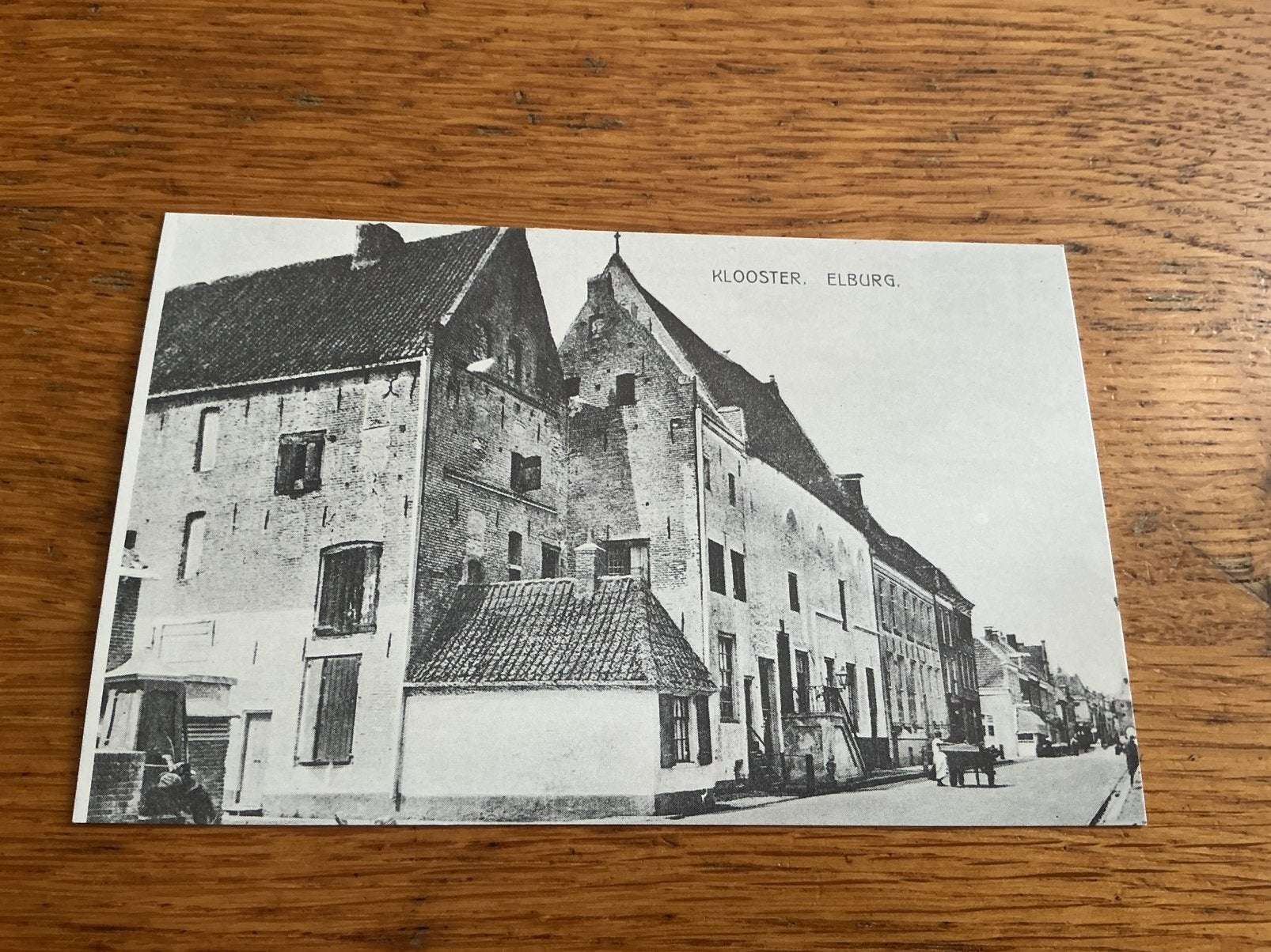 O616 Elburg klooster REPRODUCTIE, Ophalen of Verzenden, Gelderland