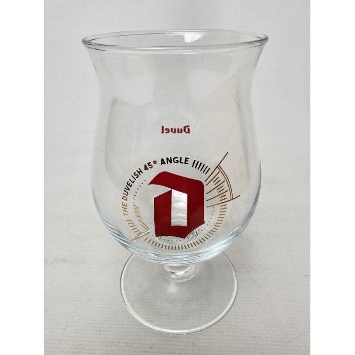 # Duvel the Duvelish 45 Angle bierglas, Ophalen of Verzenden, Zo goed als nieuw, Bierglas