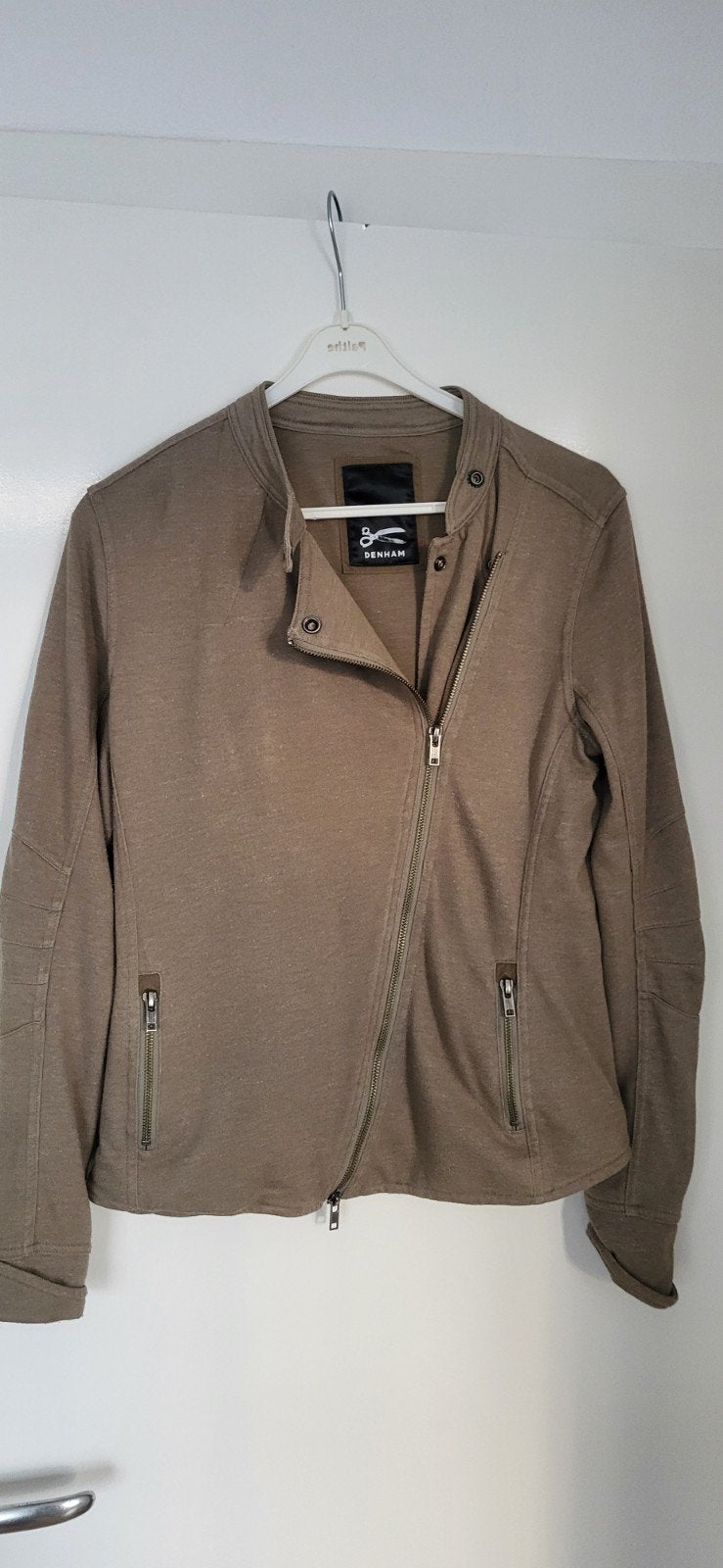 Denham spijkerjasje maat M, Kleding | Dames, Jassen | Zomer, Maat 38/40 (M), Denham, Bruin, Ophalen of Verzenden