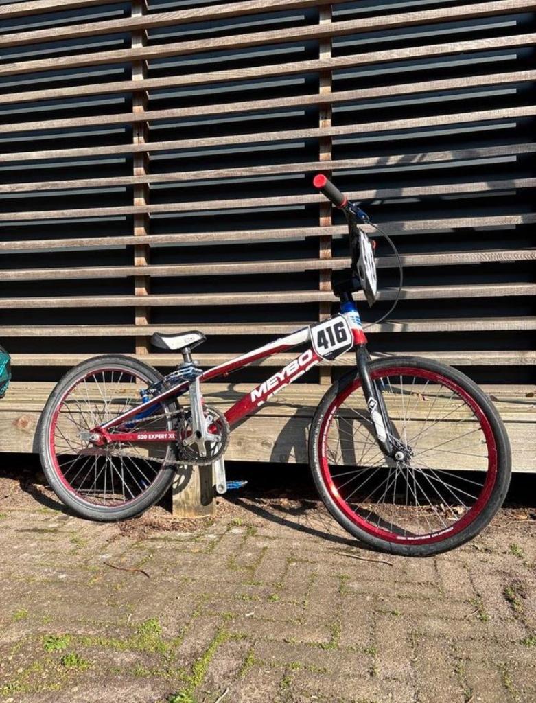Mooie Meybo 520 Expert XL BMX fiets, Velgrem, Meybo, Aluminium, Ophalen of Verzenden