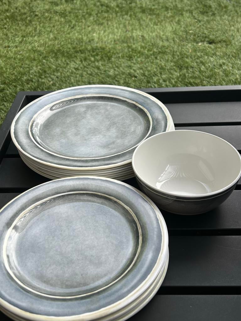 8-delig Servies voor Camper/Caravan, Ophalen of Verzenden, Gebruikt